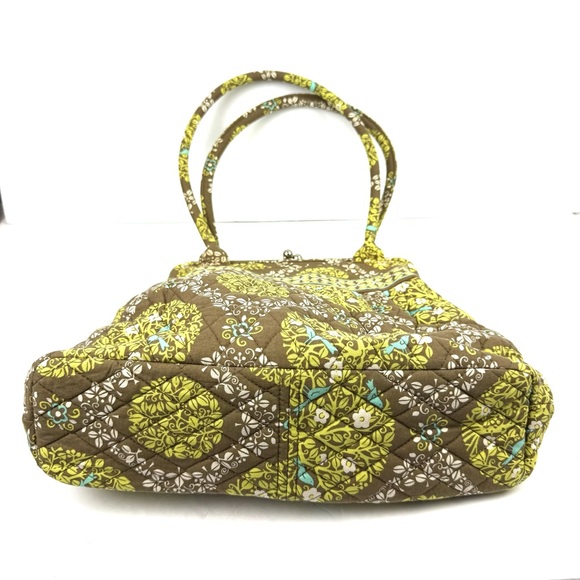 Vera Bradley Alice Sittin in a Tree Handbag Kiss Lock Shoulder Bag Brand New - Picture 6 of 15